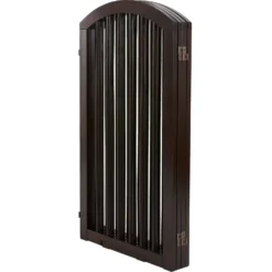Frisco Arch 4-Panel Solid Wood Dog Gate -PetPalace Picks 305152 PT3. AC SS1800 V1639669050