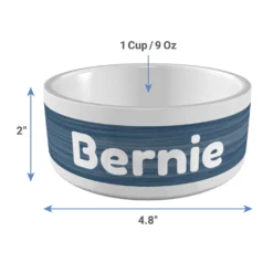 Frisco Heathered Personalized Dog & Cat Bowl -PetPalace Picks 306766 PT3. AC SS1800 V1636036573