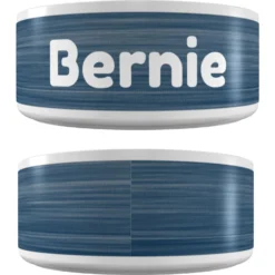 Frisco Personalized Heathered Ceramic Dog Bowl, 4.75-cup, 38oz