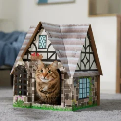 Frisco Tudor House Cardboard Cat House -PetPalace Picks 308815 PT4. AC SS1800 V1696968878