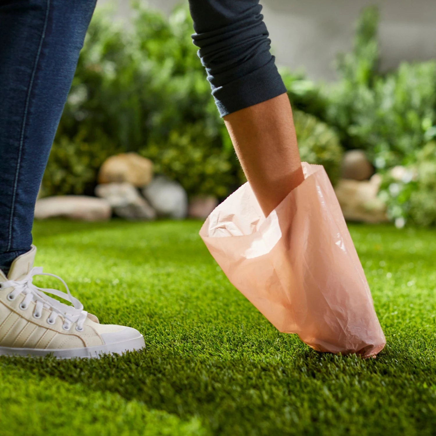 Frisco Dog Poop Bag Solid Assortment In Teal Blue, Violet, Gray, & Coral 5 Frisco Dog Poop Bag Solid Assortment In Teal Blue, Violet, Gray, & Coral - Image 5