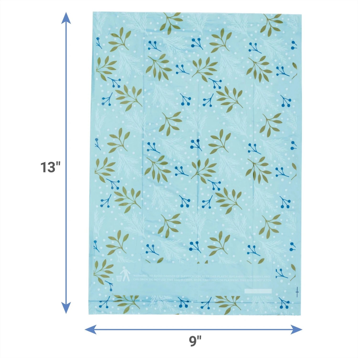 Frisco Solid & Printed Blue Assorted Poop Bags 3 Frisco Solid & Printed Blue Assorted Poop Bags - Image 3