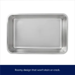 Frisco Stainless Steel Cat Litter Box -PetPalace Picks 309857 PT2. AC SS1800 V1675279698