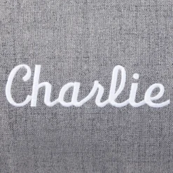 Frisco Personalized Knife Edge Bed, Dark Grey Linen, Large 6 Frisco Personalized Knife Edge Bed, Dark Grey Linen, Large -PetPalace Picks 311762 PT3. AC SS1800 V1630593996