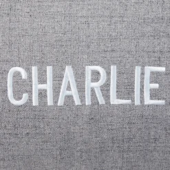 Frisco Personalized Knife Edge Bed, Dark Grey Linen, X-Large -PetPalace Picks 311764 PT4. AC SS1800 V1630594020