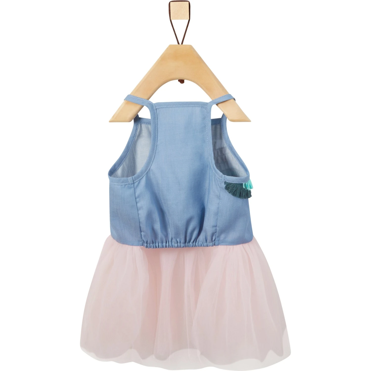 Frisco Rainbow Denim Dog & Cat Dress 5 Frisco Rainbow Denim Dog & Cat Dress - Image 5