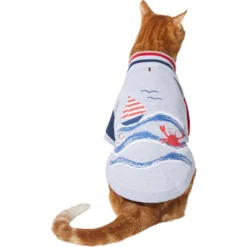 Frisco Nautical Polo Dog & Cat Shirt -PetPalace Picks 312160 PT2. AC SS1800 V1644532077