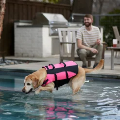 Frisco Ripstop Dog Life Jacket, Pink -PetPalace Picks 312380 PT8. AC SS1800 V1649275938