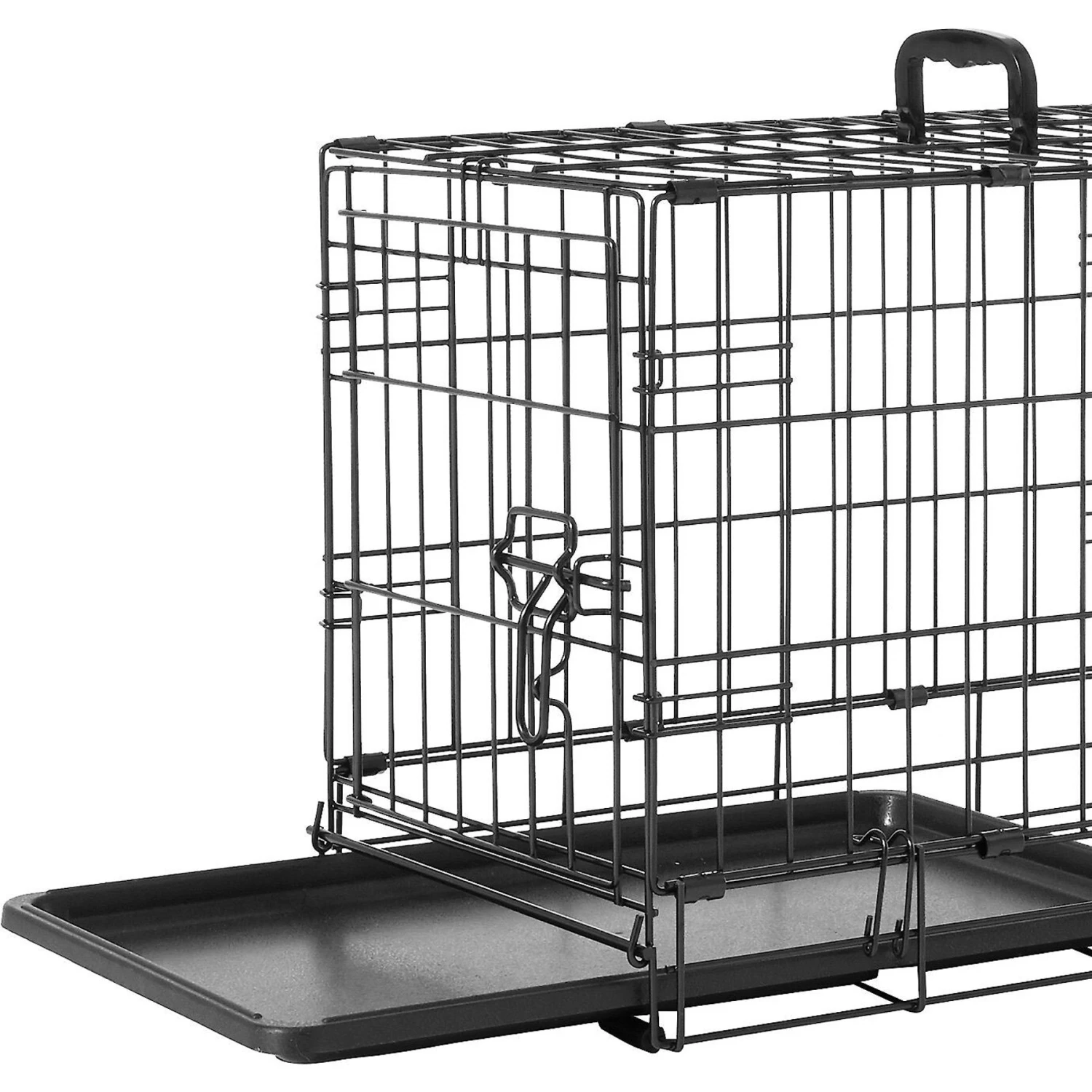 Frisco Eyelash Orthopedic Dog Crate Mat & Frisco Fold & Carry Single Door Collapsible Wire Dog Crate 6 Frisco Eyelash Orthopedic Dog Crate Mat & Frisco Fold & Carry Single Door Collapsible Wire Dog Crate - Image 6