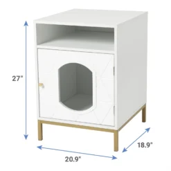Frisco Elevated Side Table Litter Box Cover 6 Frisco Elevated Side Table Litter Box Cover -PetPalace Picks 322627 PT2. AC SS1800 V1661376260