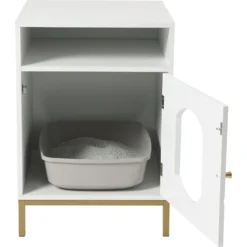 Frisco Elevated Side Table Litter Box Cover 7 Frisco Elevated Side Table Litter Box Cover -PetPalace Picks 322627 PT3. AC SS1800 V1653421283