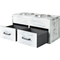 Frisco Premium Wood Elevated Large Breed Dog Bowl With Storage Station, 10 Cup 8 Frisco Premium Wood Elevated Large Breed Dog Bowl With Storage Station, 10 Cup -PetPalace Picks 331505 PT5. AC SS1800 V1657656894