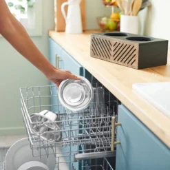 Frisco Premium Wood Elevated Stainless Steel Double Diner Dog & Cat Bowl, Black, 3 Cup -PetPalace Picks 331509 PT6. AC SS1800 V1657656894