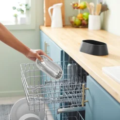 Frisco Long Eared Breed Stainless Steel Dog Bowl, Black, 2 Cup 10 Frisco Long Eared Breed Stainless Steel Dog Bowl, Black, 2 Cup -PetPalace Picks 331530 PT6. AC SS1800 V1657656874