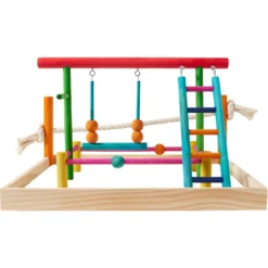 Frisco Color Me Wild Bird Playground -PetPalace Picks 331704 PT2. AC SS1800 V1660944656