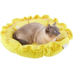 Frisco Lemon Adjustable Cat & Dog Bolster Bed -PetPalace Picks 333852 PT2. AC SS1800 V1658718002