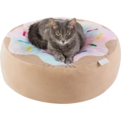 Frisco Cat Donut Bed -PetPalace Picks 333854 PT2. AC SS1800 V1658718003
