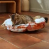 Frisco Calico Cat Design Adjustable Cat Bolster Bed