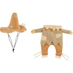 Frisco Front Walking Scarecrow Dog & Cat Costume -PetPalace Picks 335135 PT4. AC SS1800 V1658344639