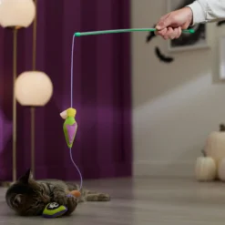 Frisco Halloween Potion Teaser Wand Cat Toy With Catnip -PetPalace Picks 344076 PT3. AC SS1800 V1657657033