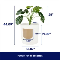 Frisco Hidden Planter Cat Litter Box, 16-in 8 Frisco Hidden Planter Cat Litter Box, 16-in -PetPalace Picks 345566 PT2. AC SS1800 V1686861496