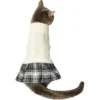 Frisco Plaid Dog & Cat Sweater Dress