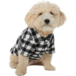 Frisco Black Plaid Dog & Cat Shirt 11 Frisco Black Plaid Dog & Cat Shirt -PetPalace Picks 353682 PT2. AC SS1800 V1659007316