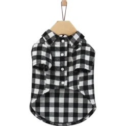 Frisco Black Plaid Dog & Cat Shirt 13 Frisco Black Plaid Dog & Cat Shirt -PetPalace Picks 353682 PT4. AC SS1800 V1659726657