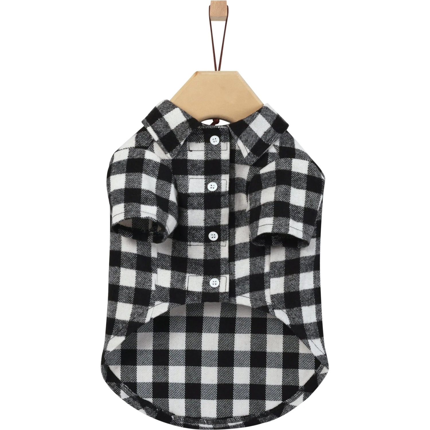 Frisco Black Plaid Dog & Cat Shirt 5 Frisco Black Plaid Dog & Cat Shirt - Image 5