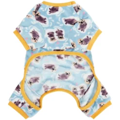 Frisco Love Otters Dog & Cat Fleece Pajamas -PetPalace Picks 353746 PT5. AC SS1800 V1659725756