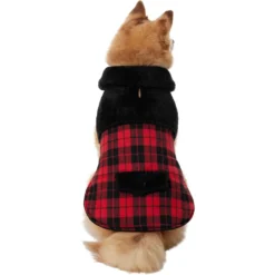 Frisco Mediumweight Plaid Faux Fur Dog & Cat Jacket 10 Frisco Mediumweight Plaid Faux Fur Dog & Cat Jacket -PetPalace Picks 353847 PT2. AC SS1800 V1661273430