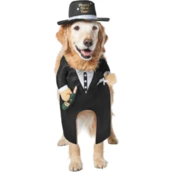 Frisco Front Walking New Years Tuxedo Dog & Cat Costume -PetPalace Picks 358028 PT3. AC SS1800 V1660765610
