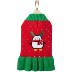Frisco Penguin Dog & Cat Sweater Dress 11 Frisco Penguin Dog & Cat Sweater Dress -PetPalace Picks 358207 PT4. AC SS1800 V1660759392