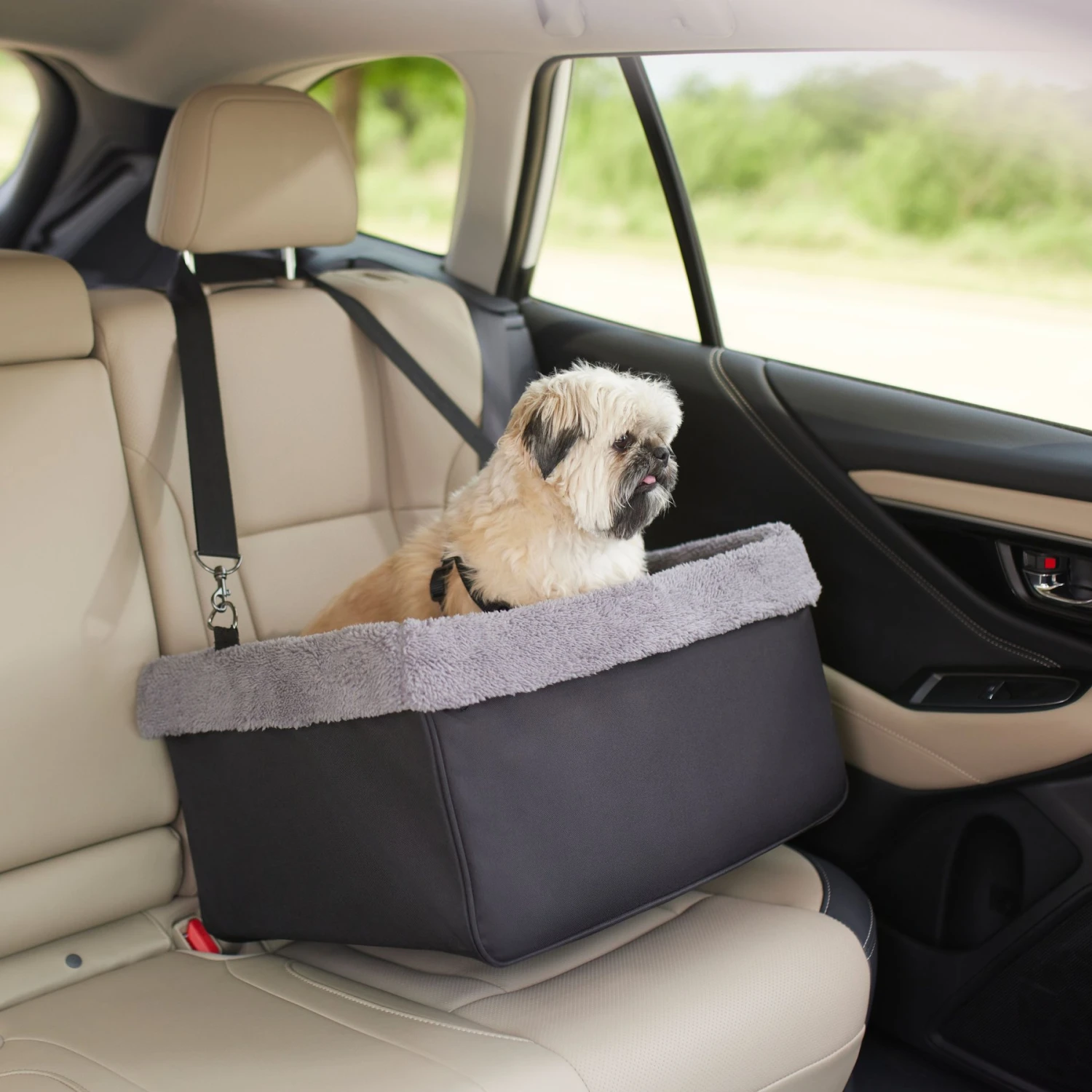 Frisco Travel Hanging Car Seat Dog Carrier 1 Frisco Travel Hanging Car Seat Dog Carrier