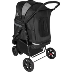 Frisco No-Zip, Collapsible Cat & Dog Stroller -PetPalace Picks 361641 PT2. AC SS1800 V1670594609