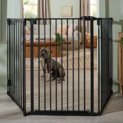 Frisco Steel 3-Panel Configurable Gate, 41-in Height -PetPalace Picks 361648 PT4. AC SS1800 V1659972923