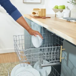 Frisco Elevated Non-Skid Ceramic Bowl & Bamboo Storage -PetPalace Picks 363379 PT6. AC SS1800 V1657657267