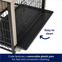 Frisco Easy Set-Up Wood Furniture Style Dog Crates 14 Frisco Easy Set-Up Wood Furniture Style Dog Crates -PetPalace Picks 363840 PT5. AC SS1800 V1685459490