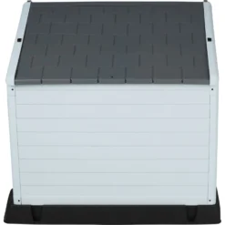 Frisco Plastic Outdoor Dog House With Elevated Platform -PetPalace Picks 370363 PT3. AC SS1800 V1659994338