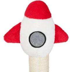 Frisco Rocket Ship 23" Sisal Cat Scratching Post With Play Base 8 Frisco Rocket Ship 23" Sisal Cat Scratching Post With Play Base -PetPalace Picks 371365 PT2. AC SS1800 V1664373475