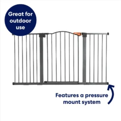Frisco Outdoor Steel Arch Extra Wide Auto-Close Dog Gate 8 Frisco Outdoor Steel Arch Extra Wide Auto-Close Dog Gate -PetPalace Picks 507118 PT2. AC SS1800 V1669212033