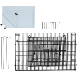 Frisco Portable Outdoor Small Pet Cage (with Cover) 11 Frisco Portable Outdoor Small Pet Cage (with Cover) -PetPalace Picks 555318 PT5. AC SS1800 V1669742538