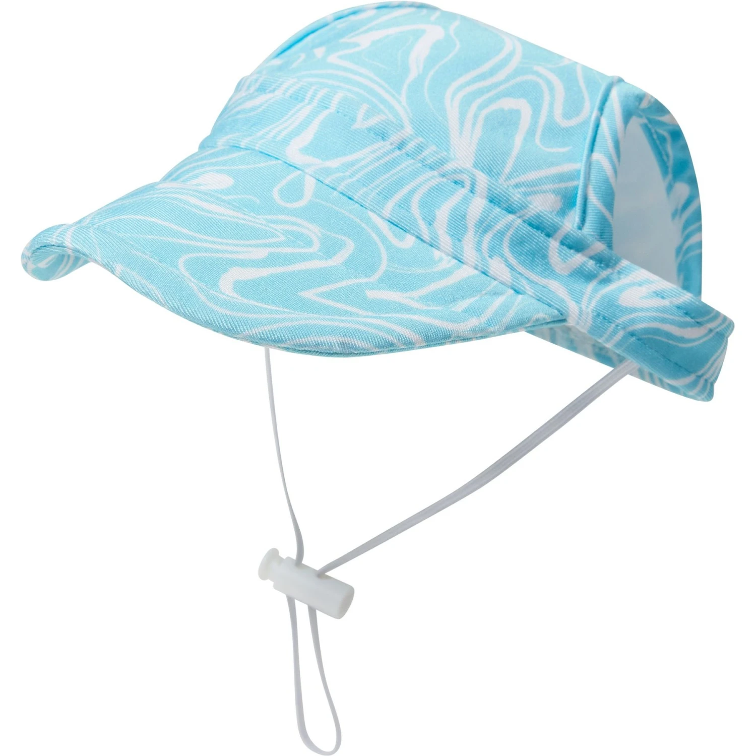 Frisco Blue Ocean Waves 30 + UPF Dog & Cat Beach Cap 5 Frisco Blue Ocean Waves 30 + UPF Dog & Cat Beach Cap - Image 5