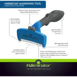 FURminator Long Hair Dog Deshedding Tool & Frisco Shed Reducing Waterless Grooming Wipes For Dogs & Cats, 50 Count 11 FURminator Long Hair Dog Deshedding Tool & Frisco Shed Reducing Waterless Grooming Wipes For Dogs & Cats, 50 Count -PetPalace Picks 575134 PT4. AC SS1800 V1657660396