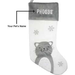 Frisco Personalized Happy Cat Holiday Cat Stocking -PetPalace Picks 582590 PT2. AC SS1800 V1663019815