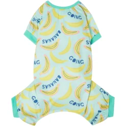 Frisco Go Bananas Dog & Cat Jersey PJs -PetPalace Picks 608998 PT4. AC SS1800 V1676644815
