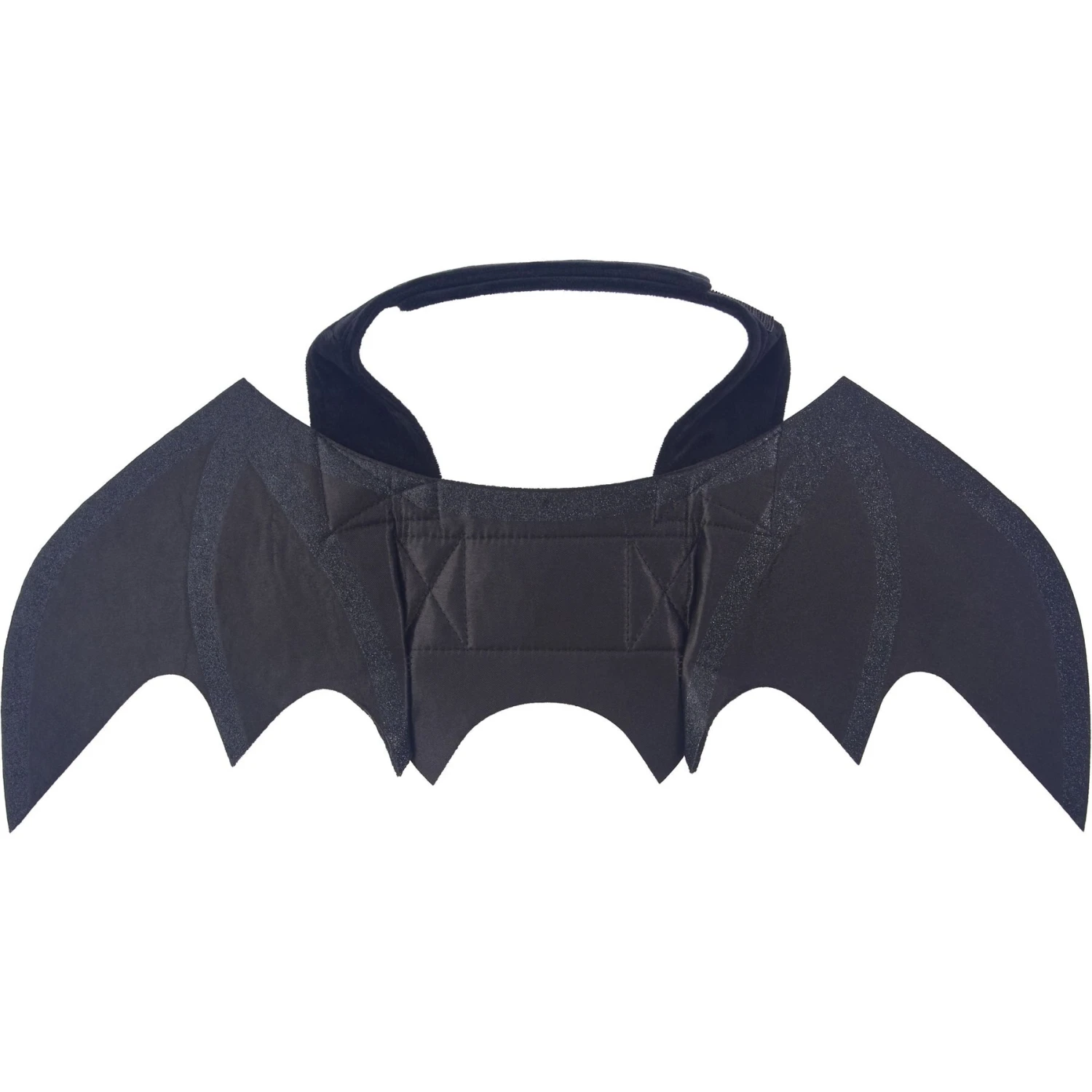 Frisco Bat Wings Dog & Cat Costume & Buckle-Down Batman Shield Polyester Dog Collar 2 Frisco Bat Wings Dog & Cat Costume & Buckle-Down Batman Shield Polyester Dog Collar - Image 2