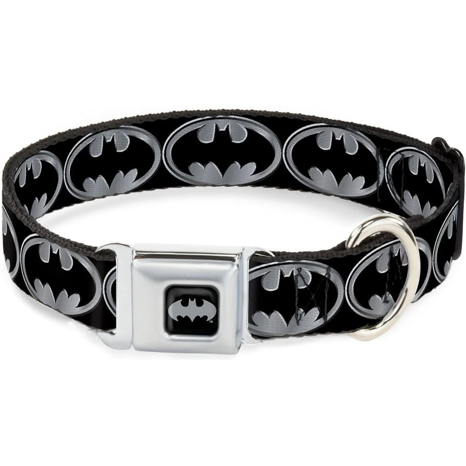 Frisco Bat Wings Dog & Cat Costume & Buckle-Down Batman Shield Polyester Dog Collar 6 Frisco Bat Wings Dog & Cat Costume & Buckle-Down Batman Shield Polyester Dog Collar - Image 6