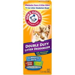 Frisco Multi-Cat Fresh Scented Clumping Clay Cat Litter & Arm & Hammer Litter Baking Soda Double Duty Cat Litter Deodorizer -PetPalace Picks 653678 PT5. AC SS1800 V1665526812