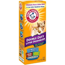 Frisco Multi-Cat Fresh Scented Clumping Clay Cat Litter & Arm & Hammer Litter Baking Soda Double Duty Cat Litter Deodorizer -PetPalace Picks 653678 PT6. AC SS1800 V1665504624